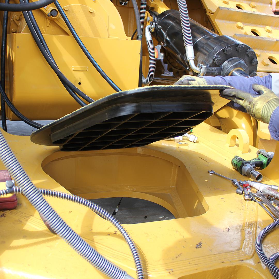 Dozer Ripper Frame Cover